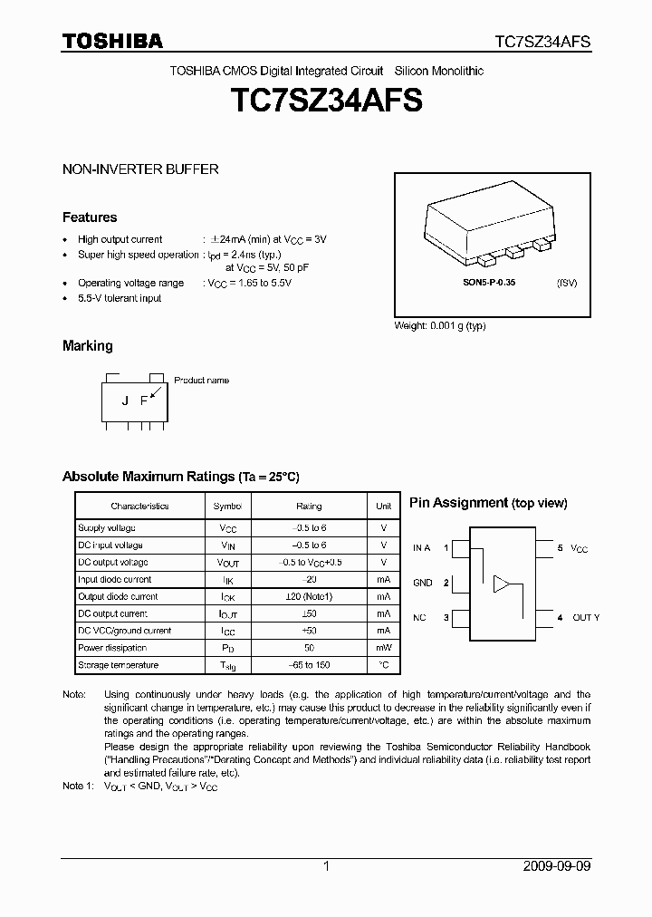 TC7SZ34AFS_4775891.PDF Datasheet