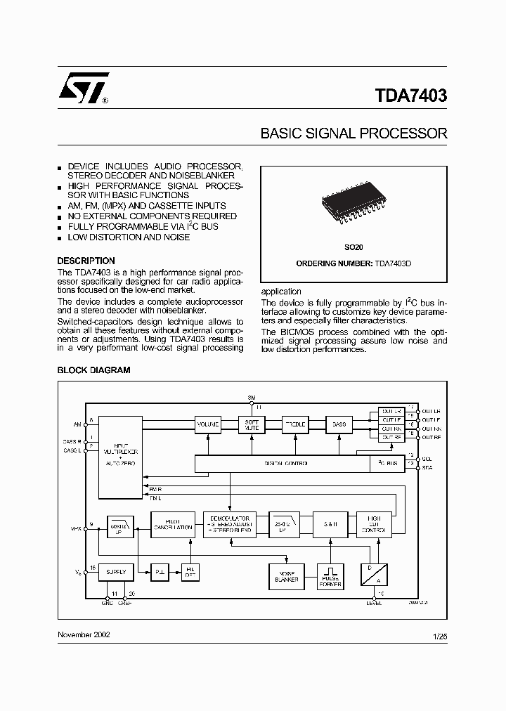 TDA7403_4243144.PDF Datasheet