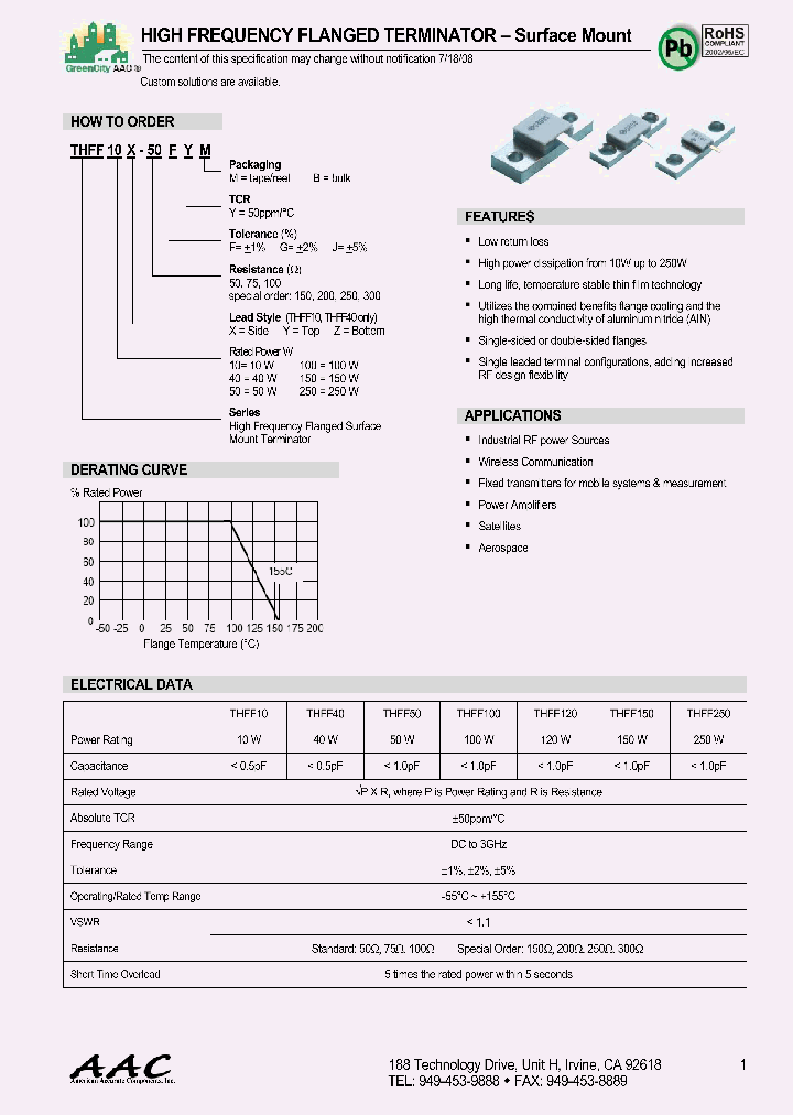 THFF40X-100FYB_4538813.PDF Datasheet