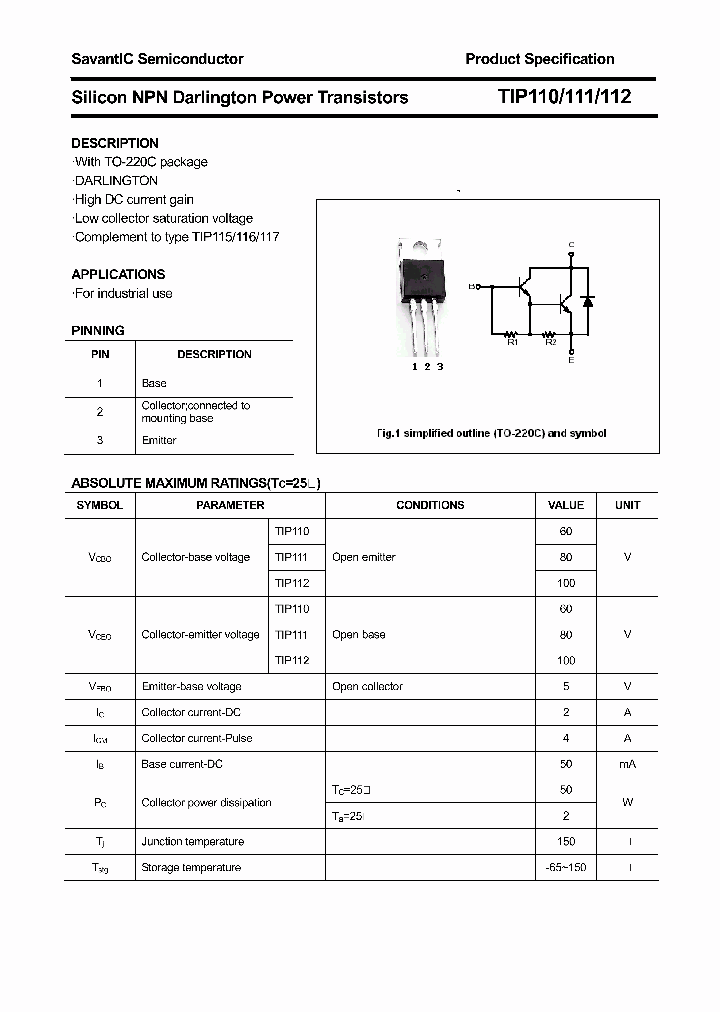 TIP110_4895957.PDF Datasheet