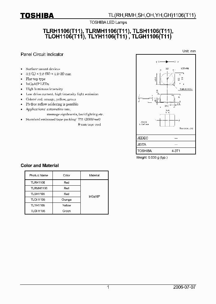 TLGH1106_4462679.PDF Datasheet