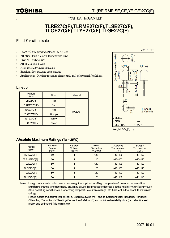 TLOE27C_4188588.PDF Datasheet