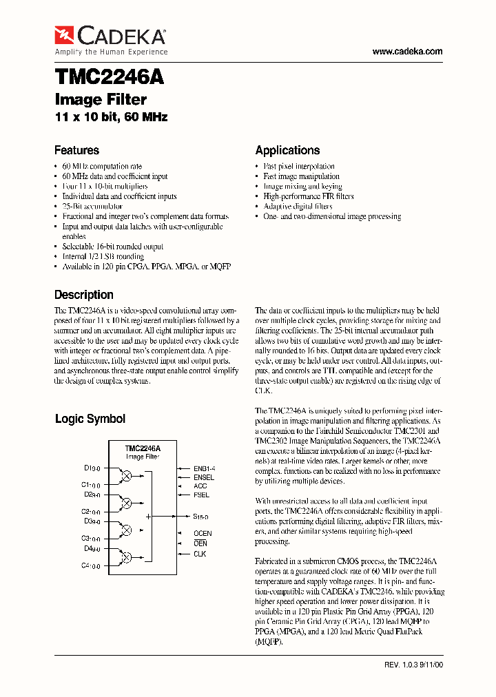 TMC2246AKEC1_4468055.PDF Datasheet