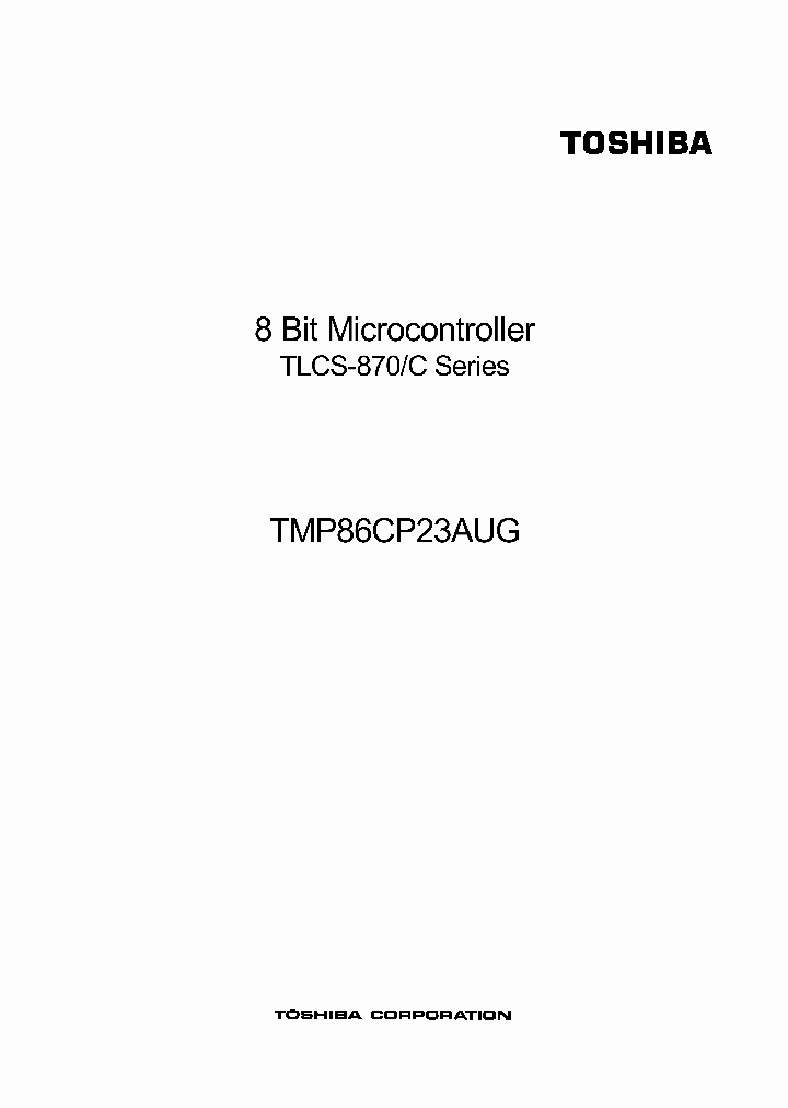 TMP86CP23AUG_4458755.PDF Datasheet