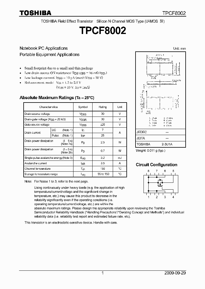 TPCF8002_4590748.PDF Datasheet