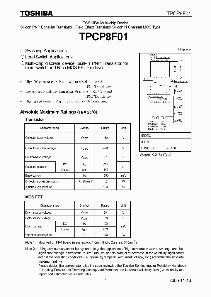 TPCP8F01_4776920.PDF Datasheet