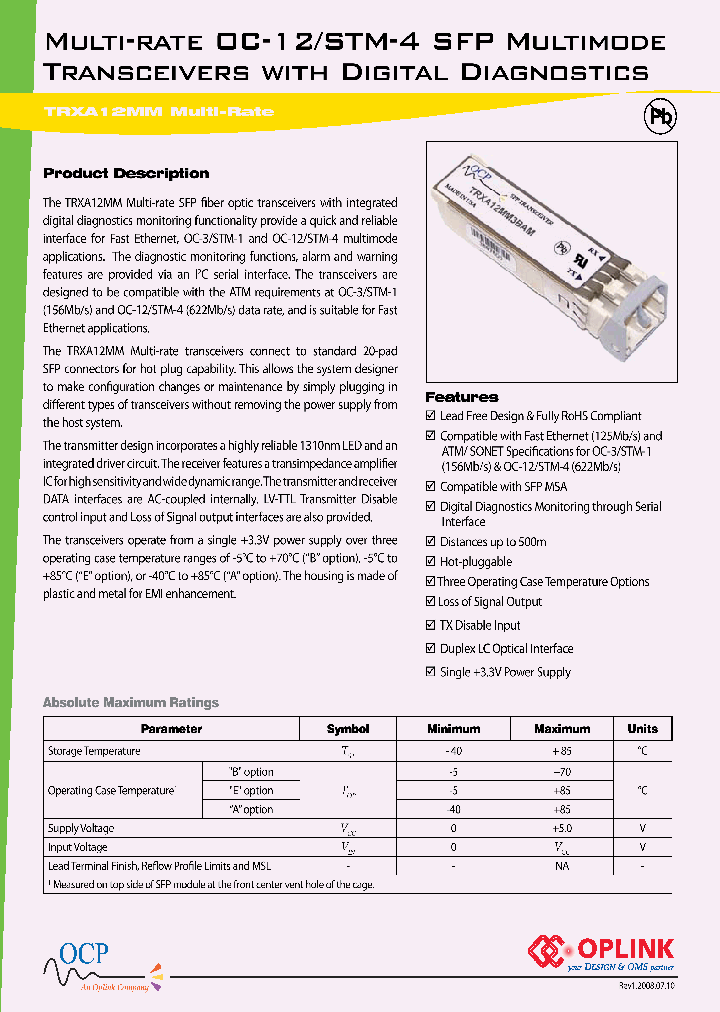 TRXA12MM_4846628.PDF Datasheet