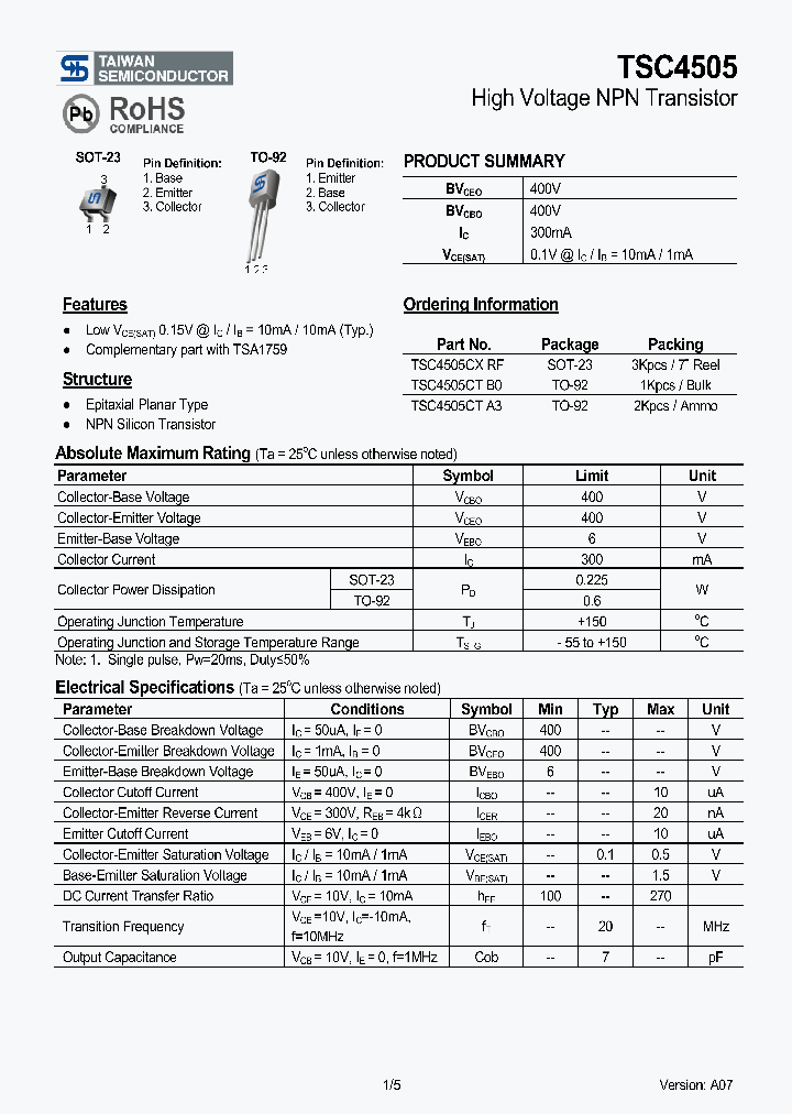 TSC4505_4768266.PDF Datasheet