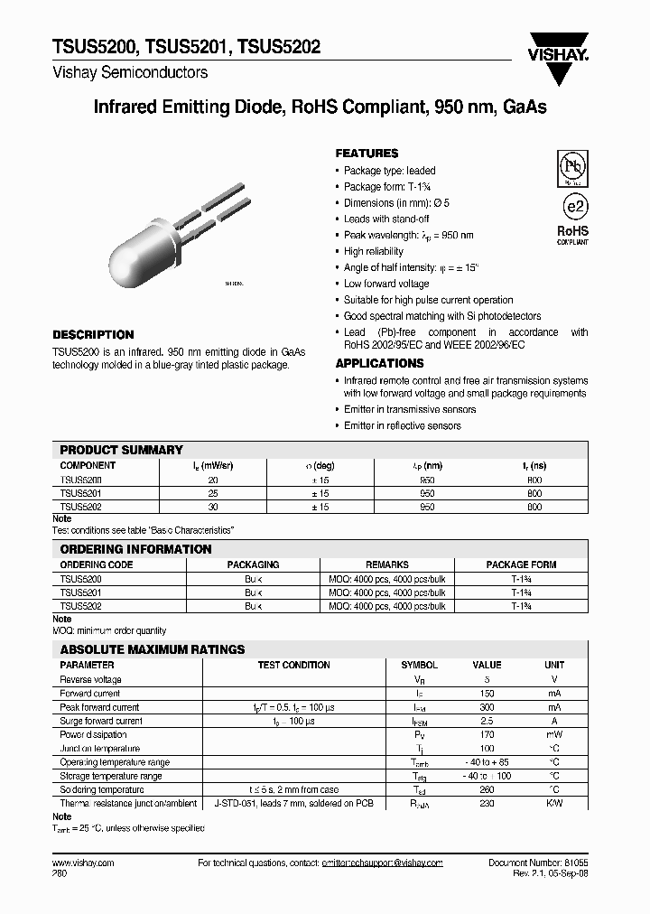 TSUS5200_4397135.PDF Datasheet