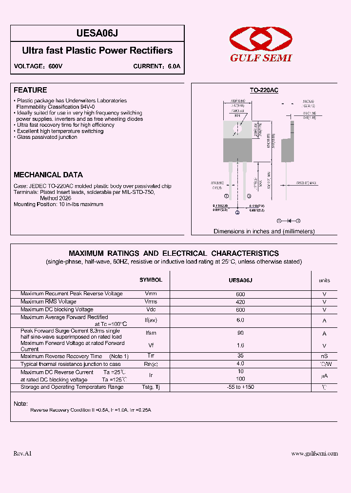 UESA06J_4620111.PDF Datasheet