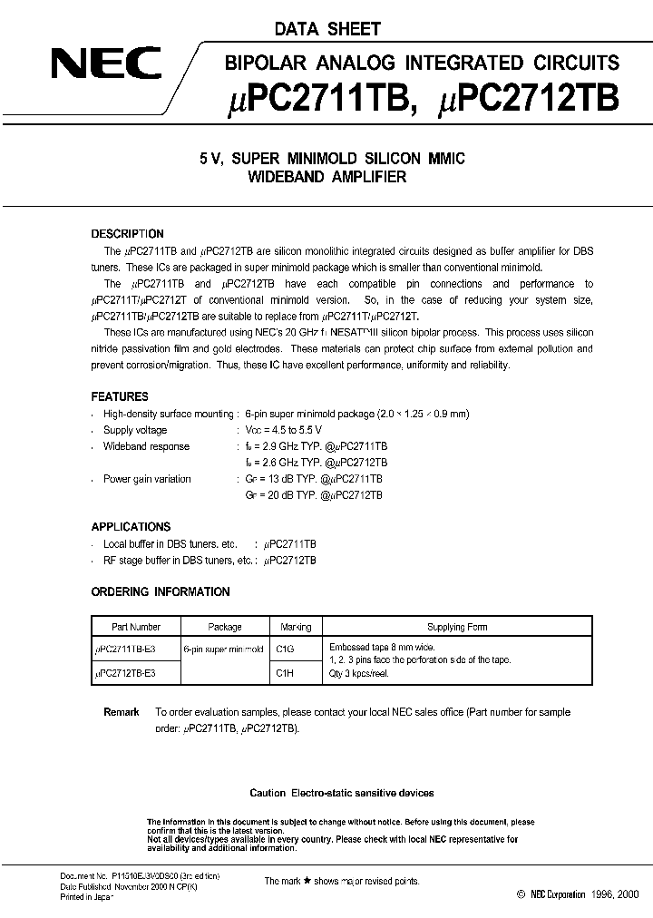 UPC2711TB1_4722590.PDF Datasheet