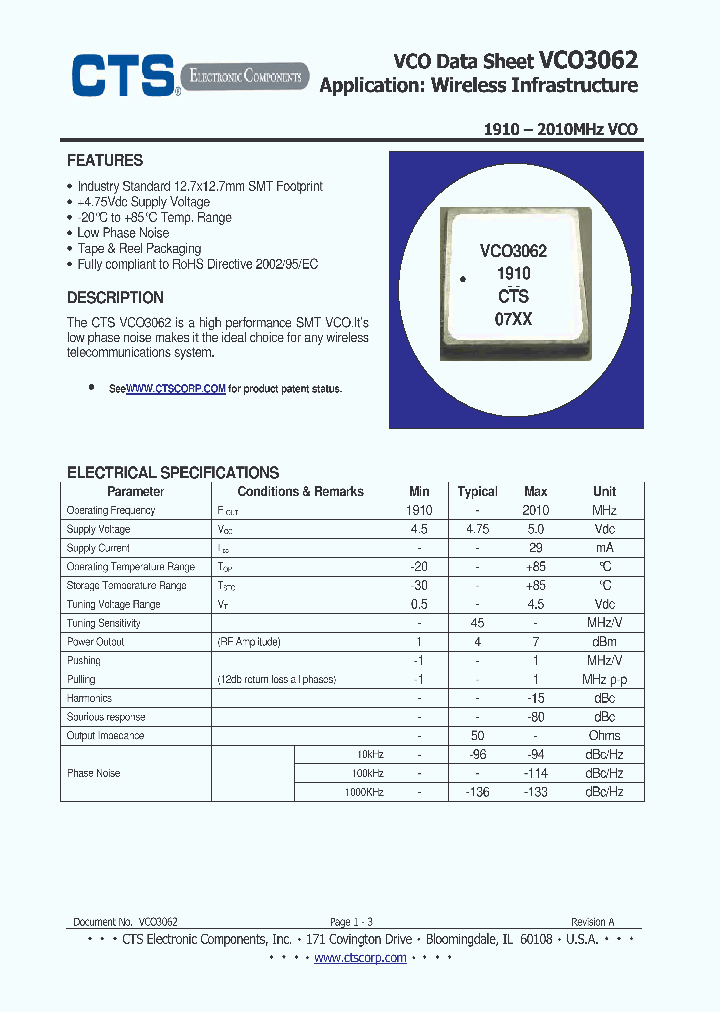 VCO3062_4230841.PDF Datasheet