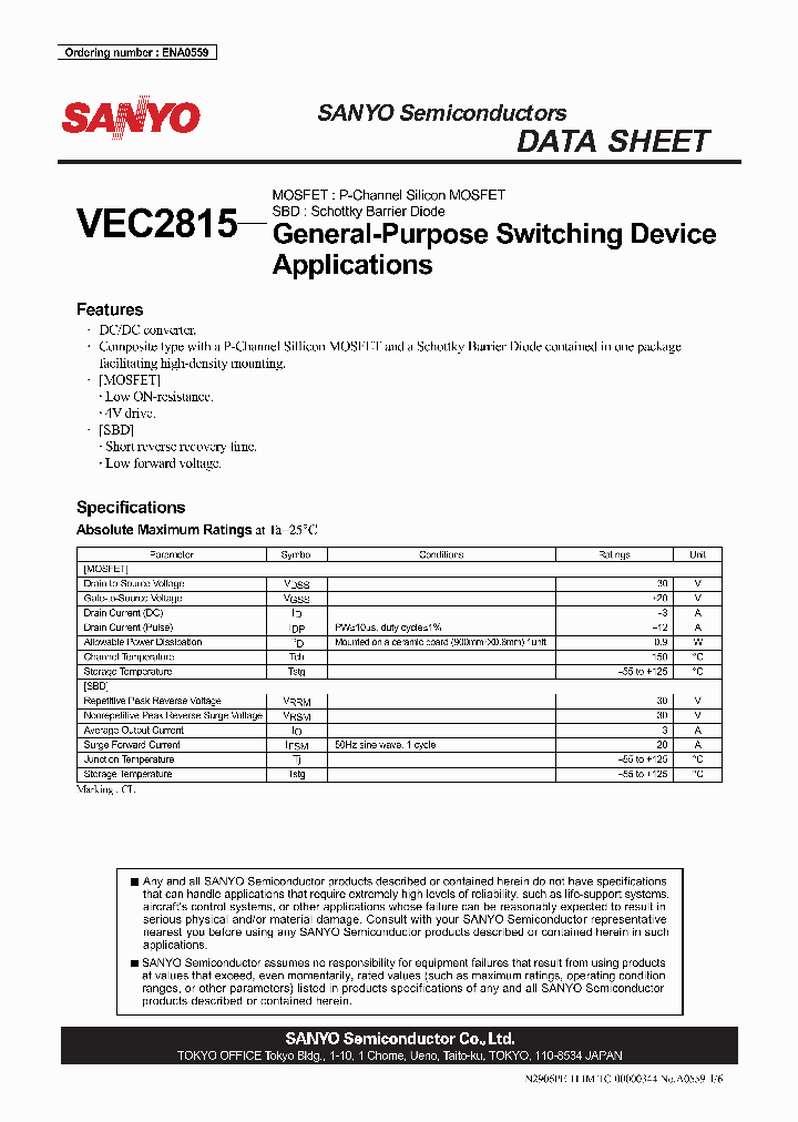 VEC2815_4279801.PDF Datasheet