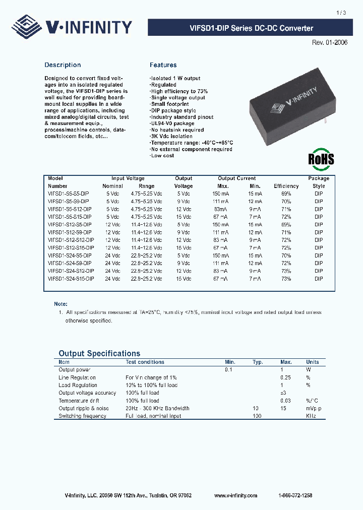 VIFSD1-DIP_4199946.PDF Datasheet