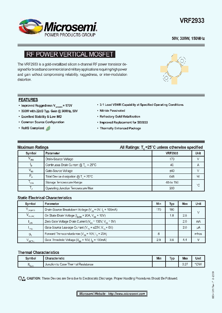 VRF2933_4639134.PDF Datasheet
