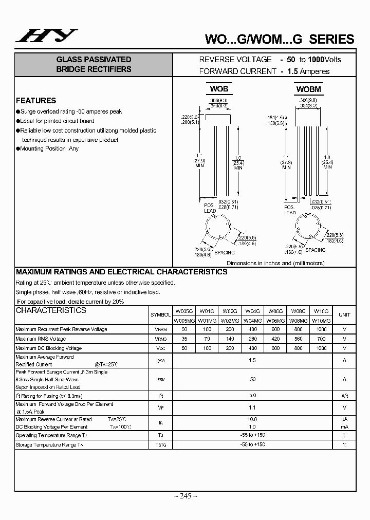 W08G_4632299.PDF Datasheet