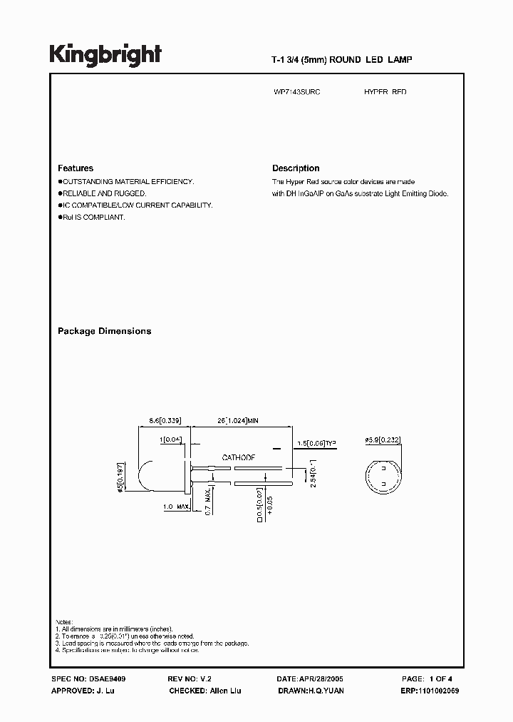 WP7143SURC_4373898.PDF Datasheet