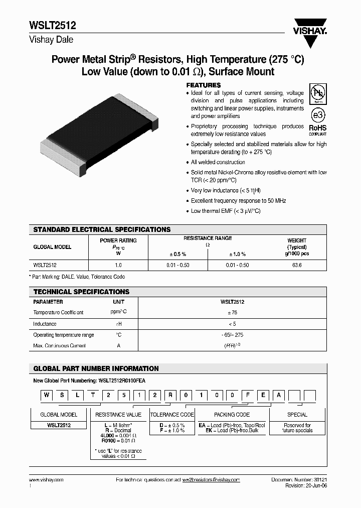 WSLT2512_4526704.PDF Datasheet