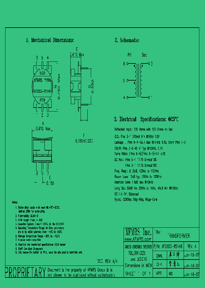 XF2003-RS148_4500278.PDF Datasheet