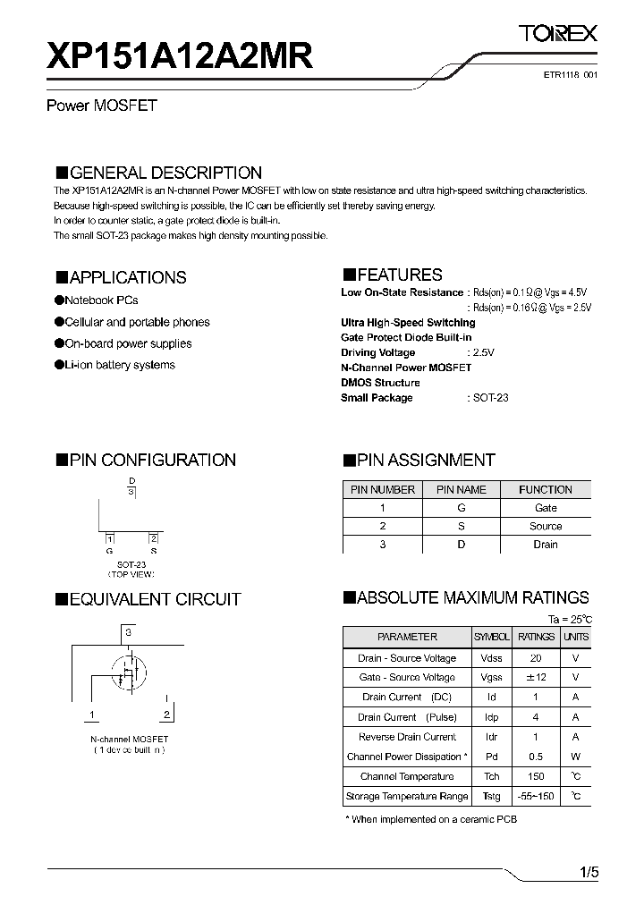 XP151A12A2MR1_4337653.PDF Datasheet