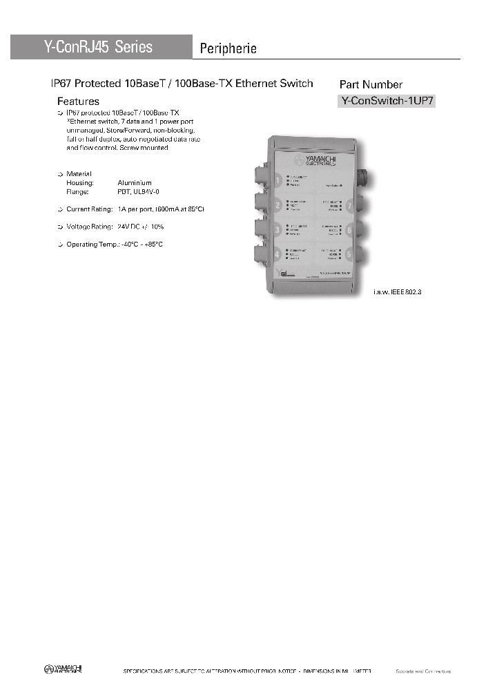 Y-CONSWITCH-1UP7_4560594.PDF Datasheet