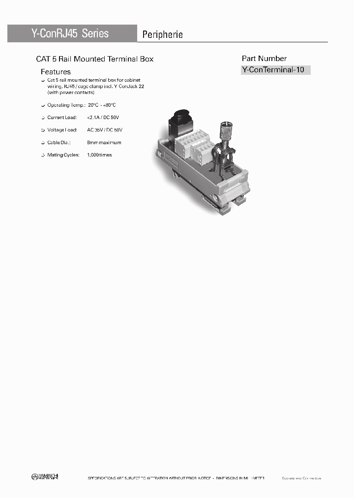 Y-CONTERMINAL-101_4555986.PDF Datasheet