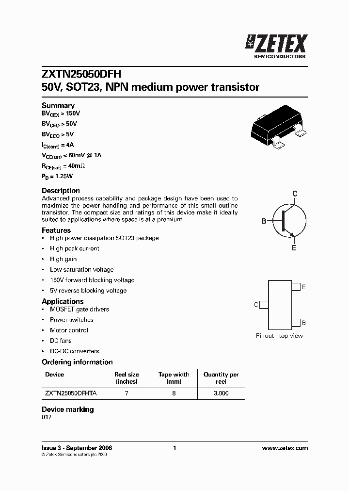 ZXTN25050DFH_4217510.PDF Datasheet