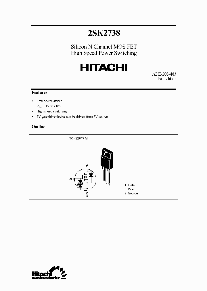 2SK2738_951004.PDF Datasheet