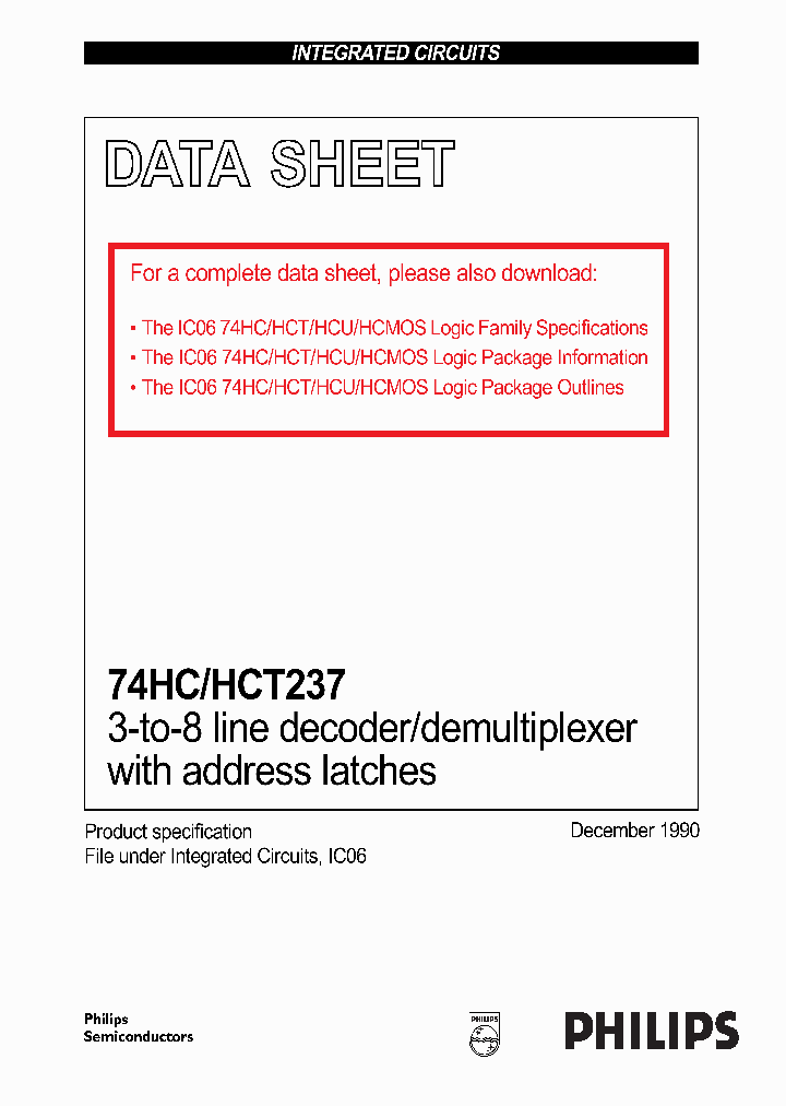 74HCHCT237CNV2_971144.PDF Datasheet
