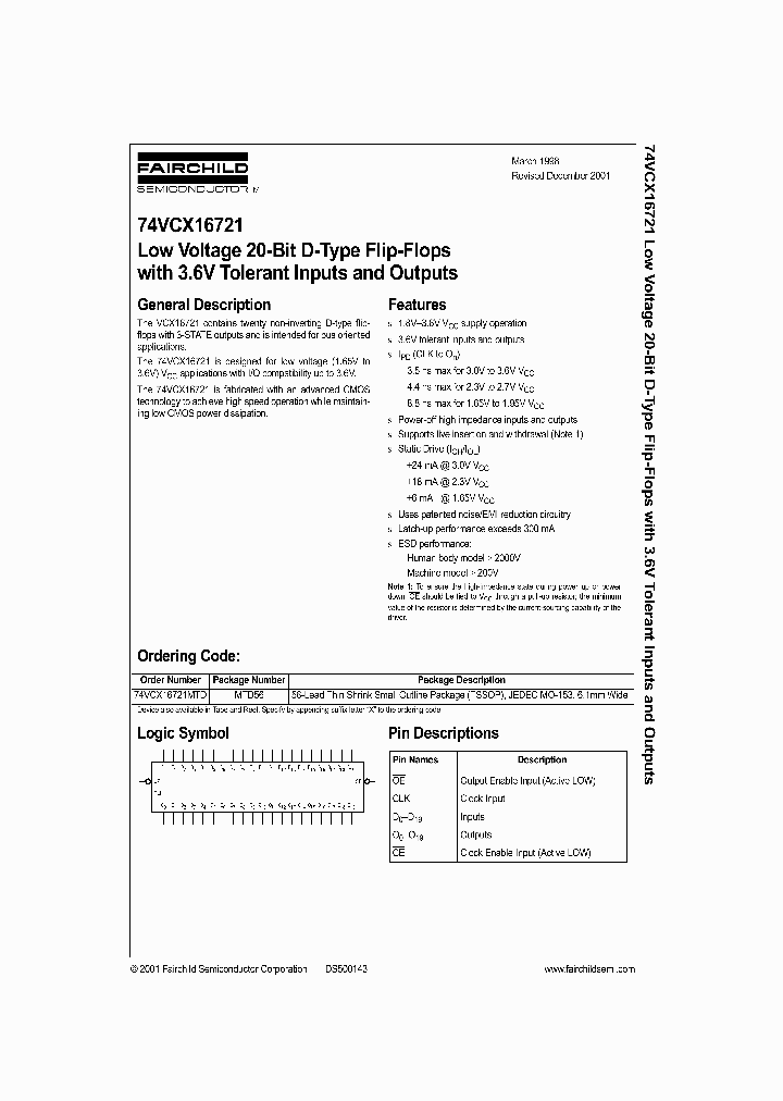 74VCX16721_971555.PDF Datasheet
