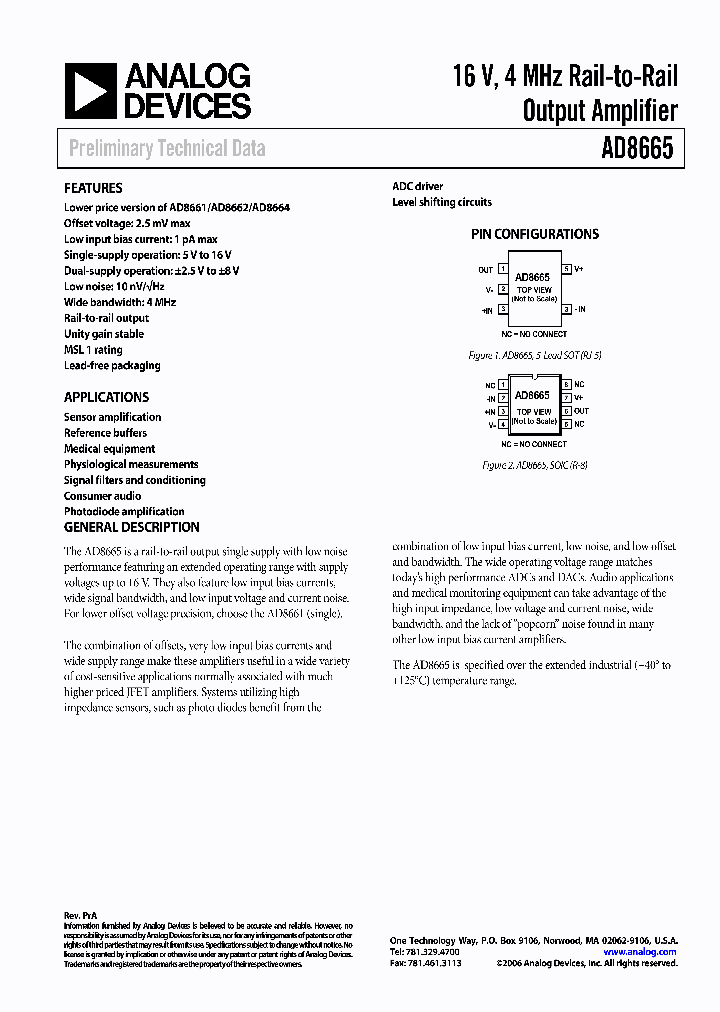 AD8665_973794.PDF Datasheet