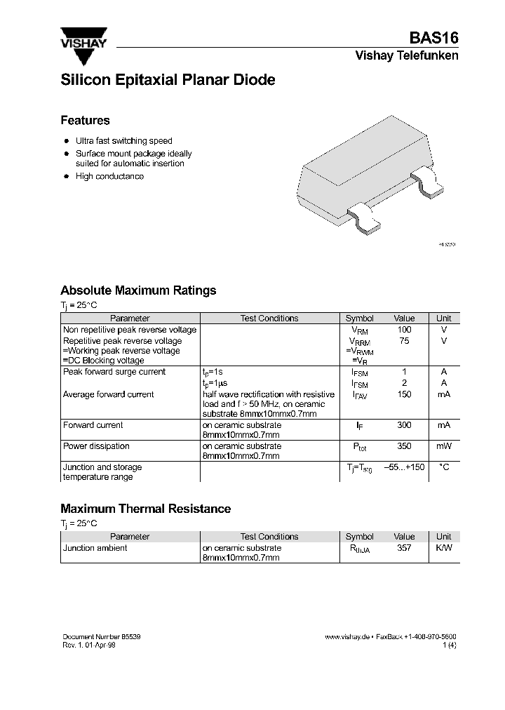 BAS16_975393.PDF Datasheet