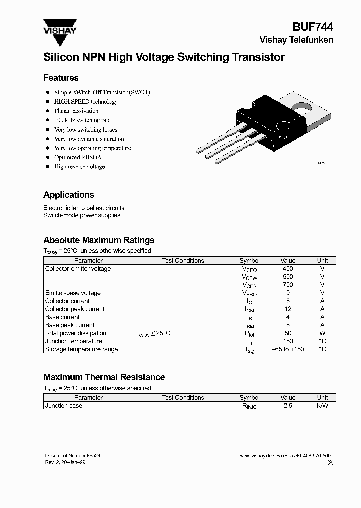 BUF744_976802.PDF Datasheet