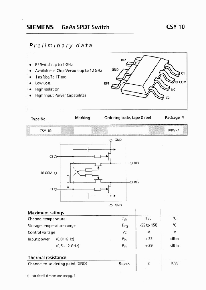 CSY10_978125.PDF Datasheet