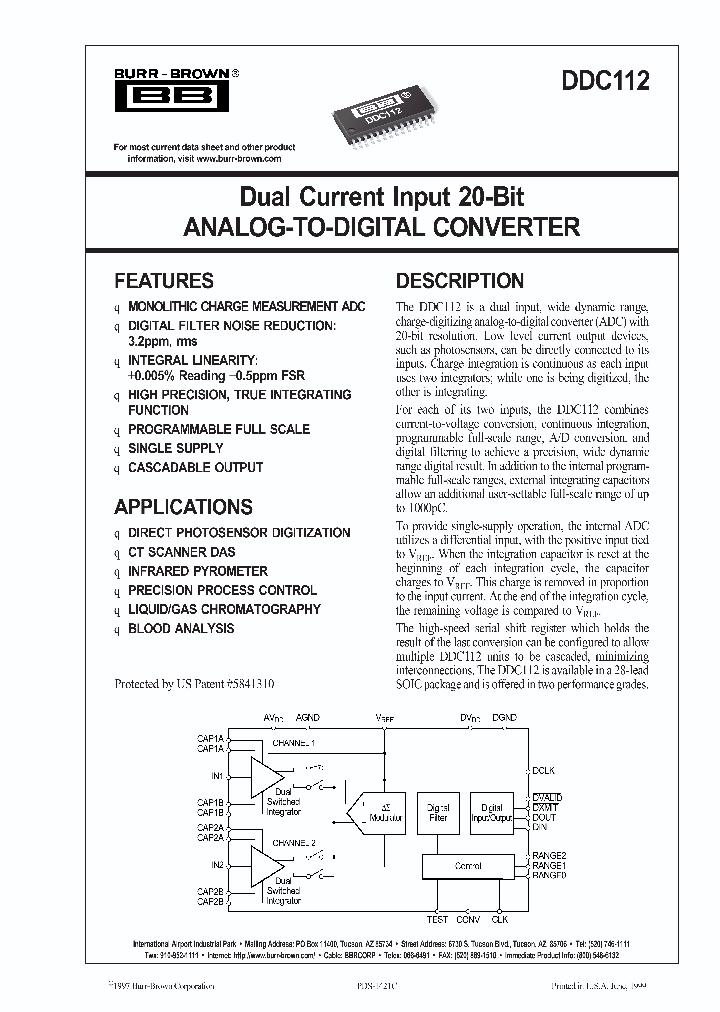 DDC112_978743.PDF Datasheet