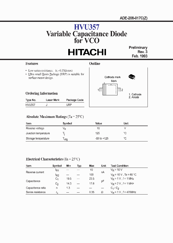 HVU357_986561.PDF Datasheet