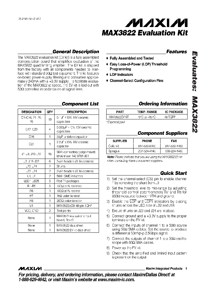 MAX3822EVKIT_990353.PDF Datasheet