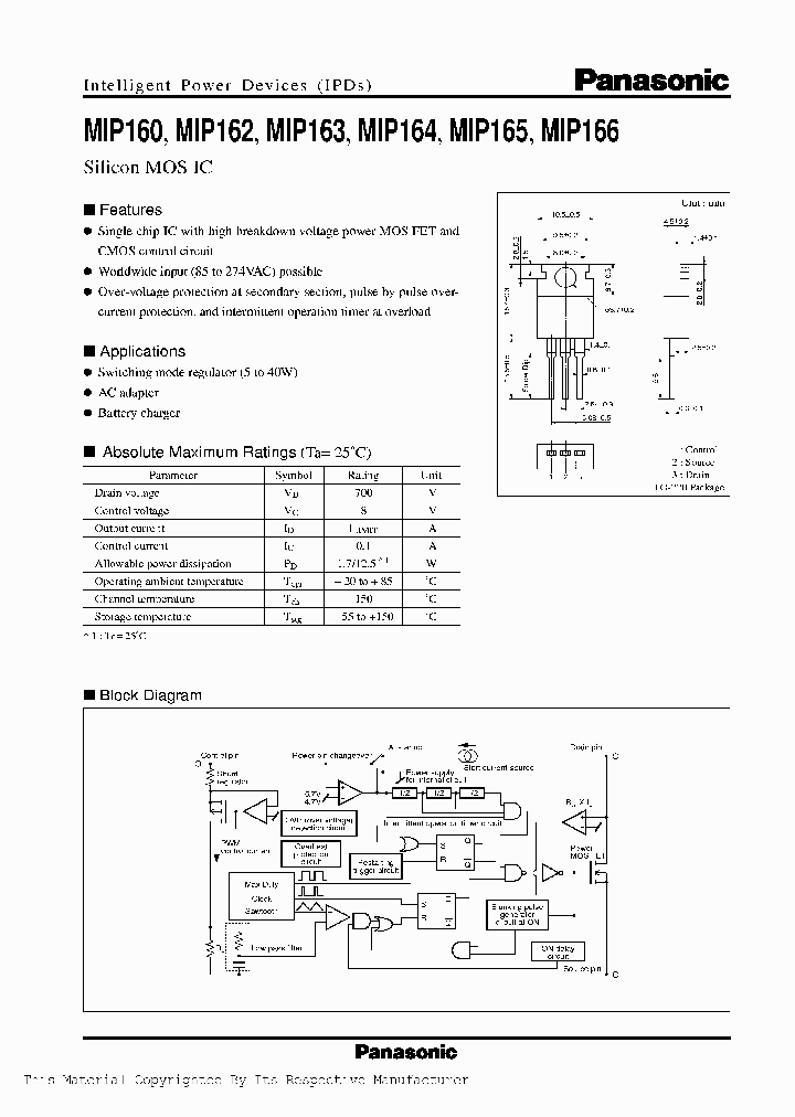 MIP164_991350.PDF Datasheet