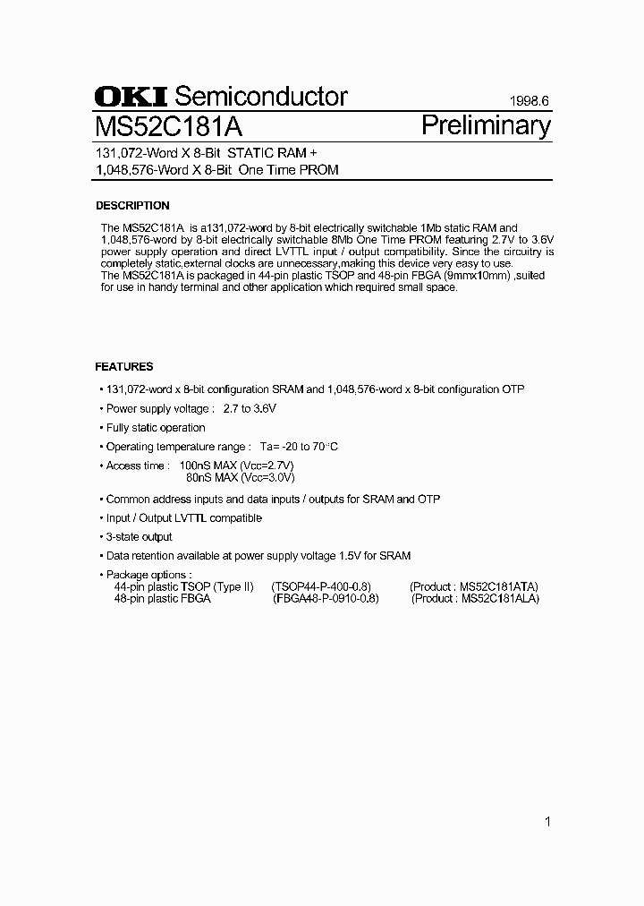MS52C181A_992033.PDF Datasheet