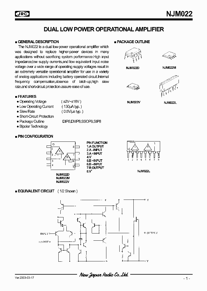 NJM022_993031.PDF Datasheet