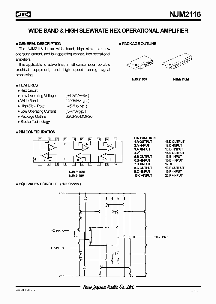 NJM2116_993043.PDF Datasheet