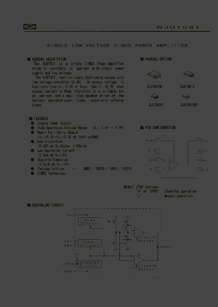 NJU7081_993320.PDF Datasheet