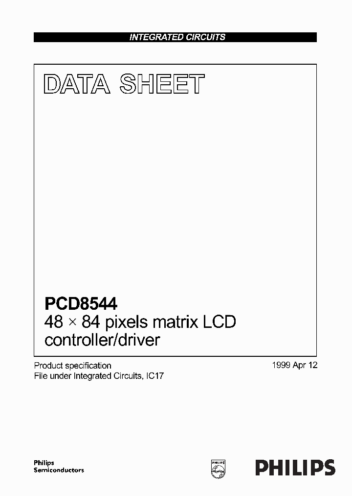 PCD85441_998071.PDF Datasheet