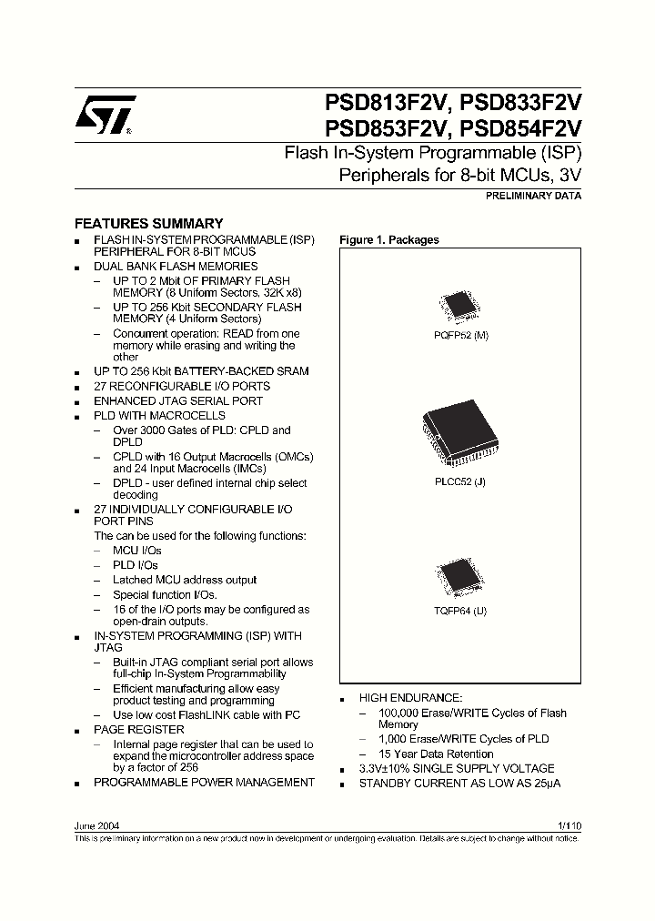 PSD813F2V_998674.PDF Datasheet