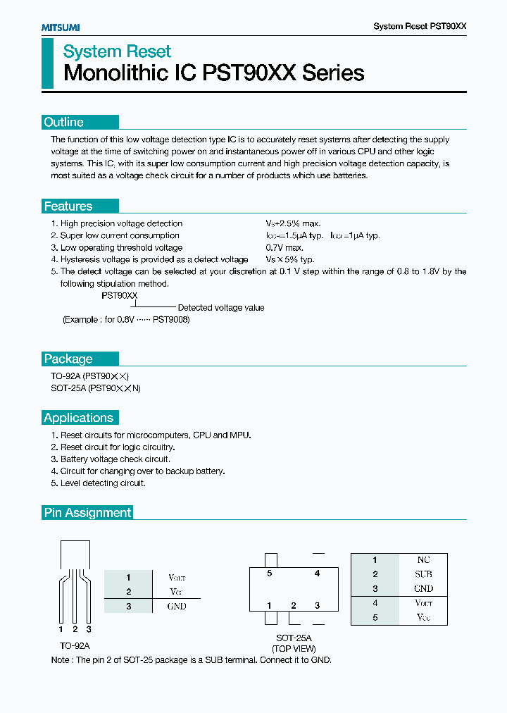 PST90XX_998716.PDF Datasheet