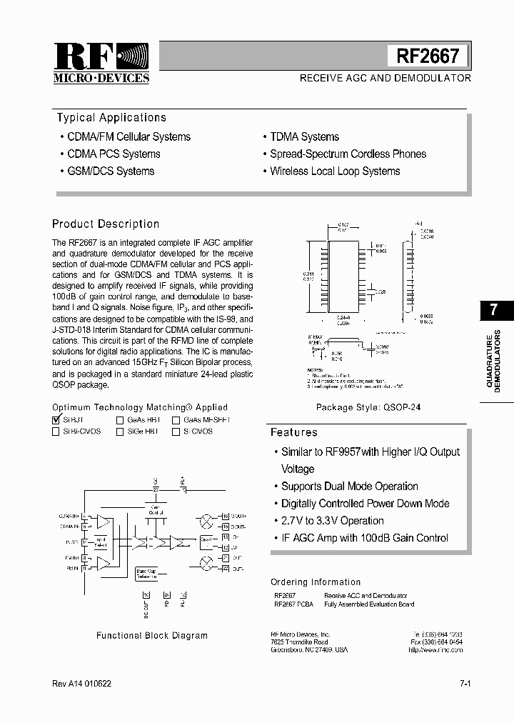 RF2667_999037.PDF Datasheet