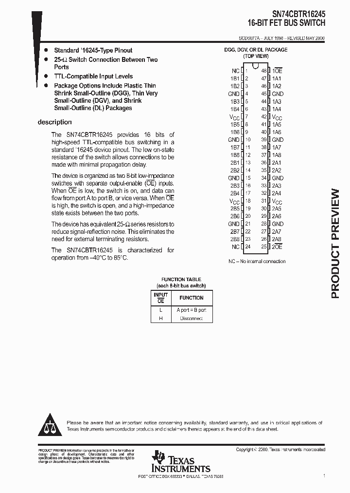 SCDS077A_1000508.PDF Datasheet
