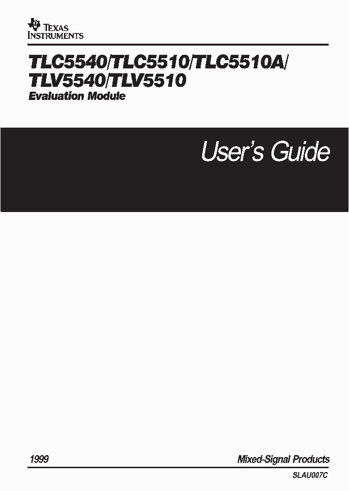 SLAU007C_1002426.PDF Datasheet