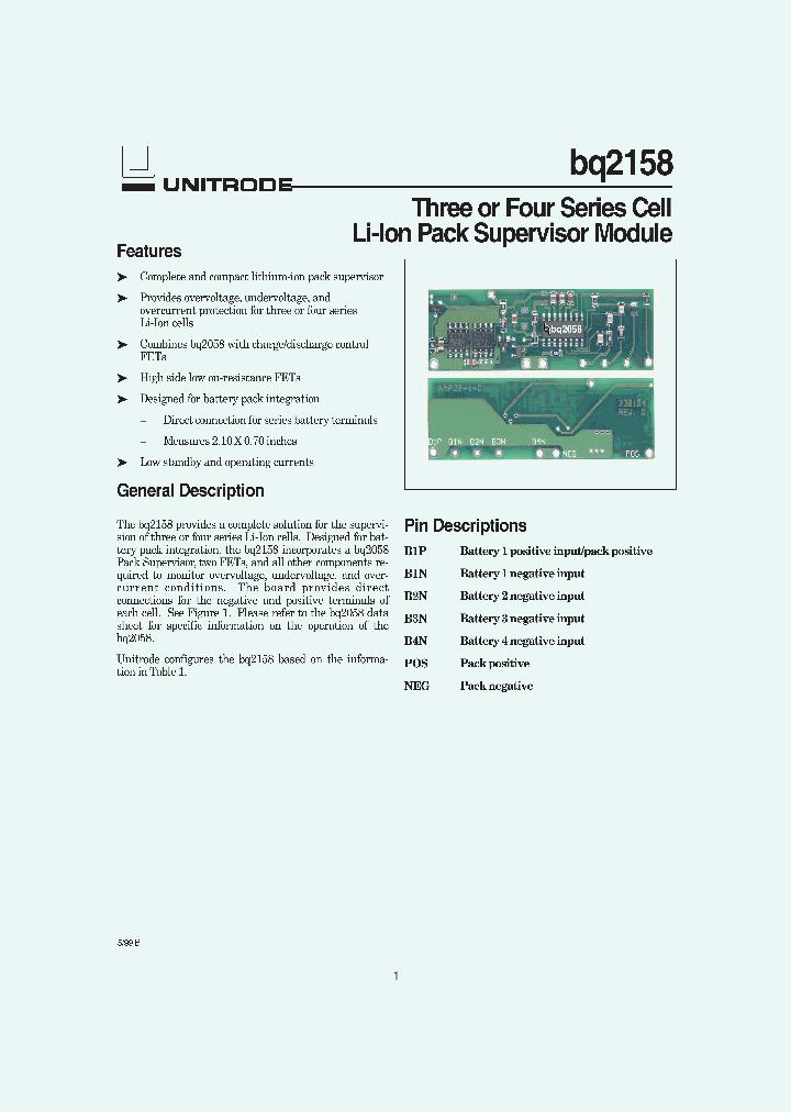 SLUS011_1003239.PDF Datasheet