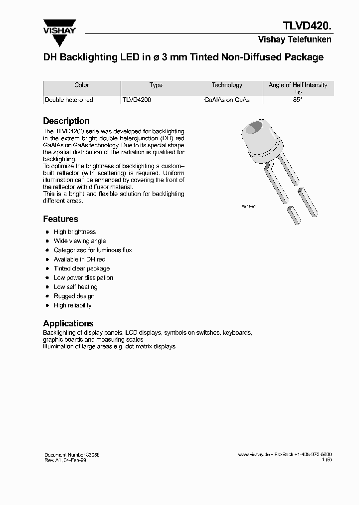 TLVD420_1005790.PDF Datasheet